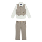 Guess Completo 3 Pezzi Camicia-Pantalone-Papillions per Neonato N5RG03WGTW0 SABBIA GUESS 