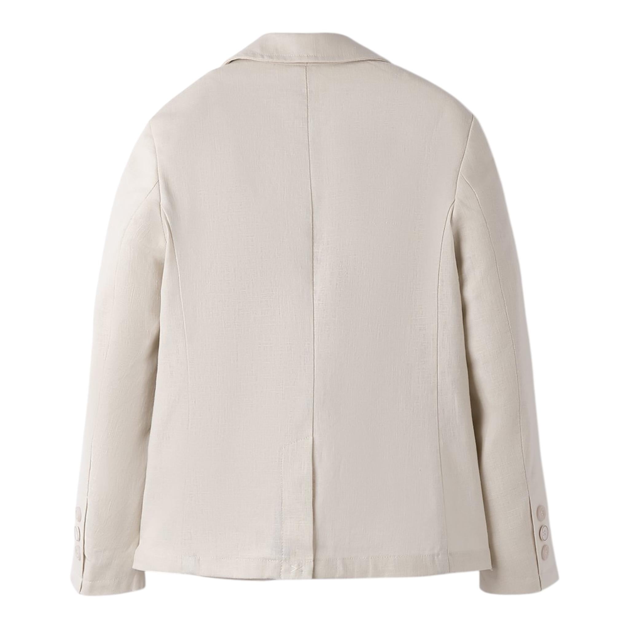 Sarabanda Giacca Tinta Unita con Bottoni per Neonato 0B669N BEIGE SARABANDA 