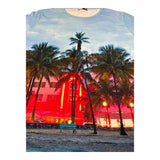 Monnalisa T-Shirt Girocollo Tinta Unita con Stampa per Bambino 259606 AZZURRO MONNALISA 