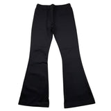 MARIUCCIA pantalone tinta unita modello zampa Nero per Bambina MBFW23P230 NERO MARIUCCIA 