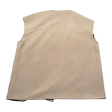 Daniele Alessandrini Gilet Tinta Unita con Bottoni per Bambino 1236BZ00209 BEIGE DANIELE ALESSANDRINI 