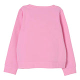 Liu Jo Felpa Chiusa Girocollo Tinta Unita con Logo per Bambina KA5014J ROSA LIU JO 