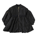 ELISABETTA FRANCHI giubbino tinta unita modello largo Nero per Bambina EFGB100X NERO ELISABETTA FRANCHI 