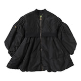 ELISABETTA FRANCHI giubbino tinta unita modello largo Nero per Bambina EFGB100X NERO ELISABETTA FRANCHI 