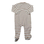 Mayoral Tutina Bicolore con Fantasia A Righe per Neonato 1709XXU BIANCO/BEIGE MAYORAL 