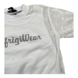 Refrigiwear T-Shirt Girocollo Tinta Unita Trafrato per Bambina 344MRFJS25 BIANCO REFRIGIWEAR 