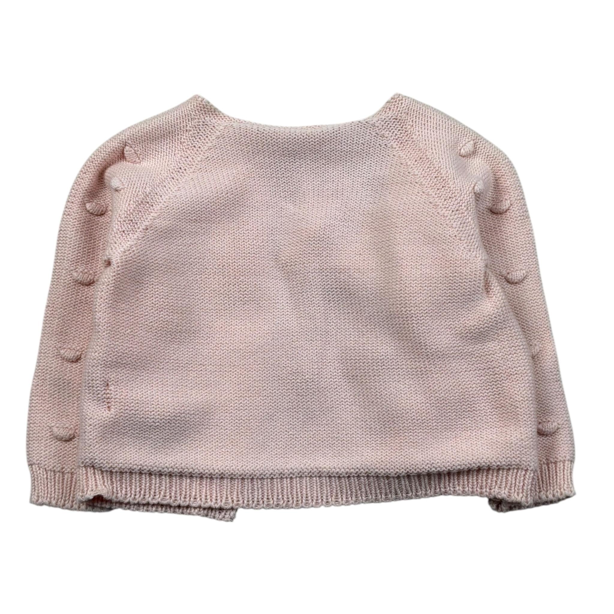 Wedoble Cardigan Tinta Unita per Neonata V2406308A ROSA WEDOBLE 