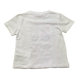 U+È T-Shirt Girocollo Tinta Unita con Stampa per Bambina UE1860 BIANCO U+è 