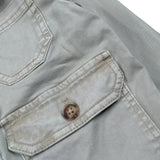 Pepe Feamo Camicia Tinta Unita con Taschini In Denim per Bambino PB401311 VERDE PEPE JEANS 