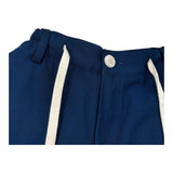 Emanuel Pris Bermuda Tinta Unita con Elastico In Vita per Bambino EMB5120R BLU EMANUEL PRIS 