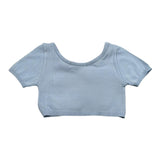 Vicolo T-Shirt Girocollo Tinta Unita per Bambina 3146WY00313XJ AZZURRO VICOLO 