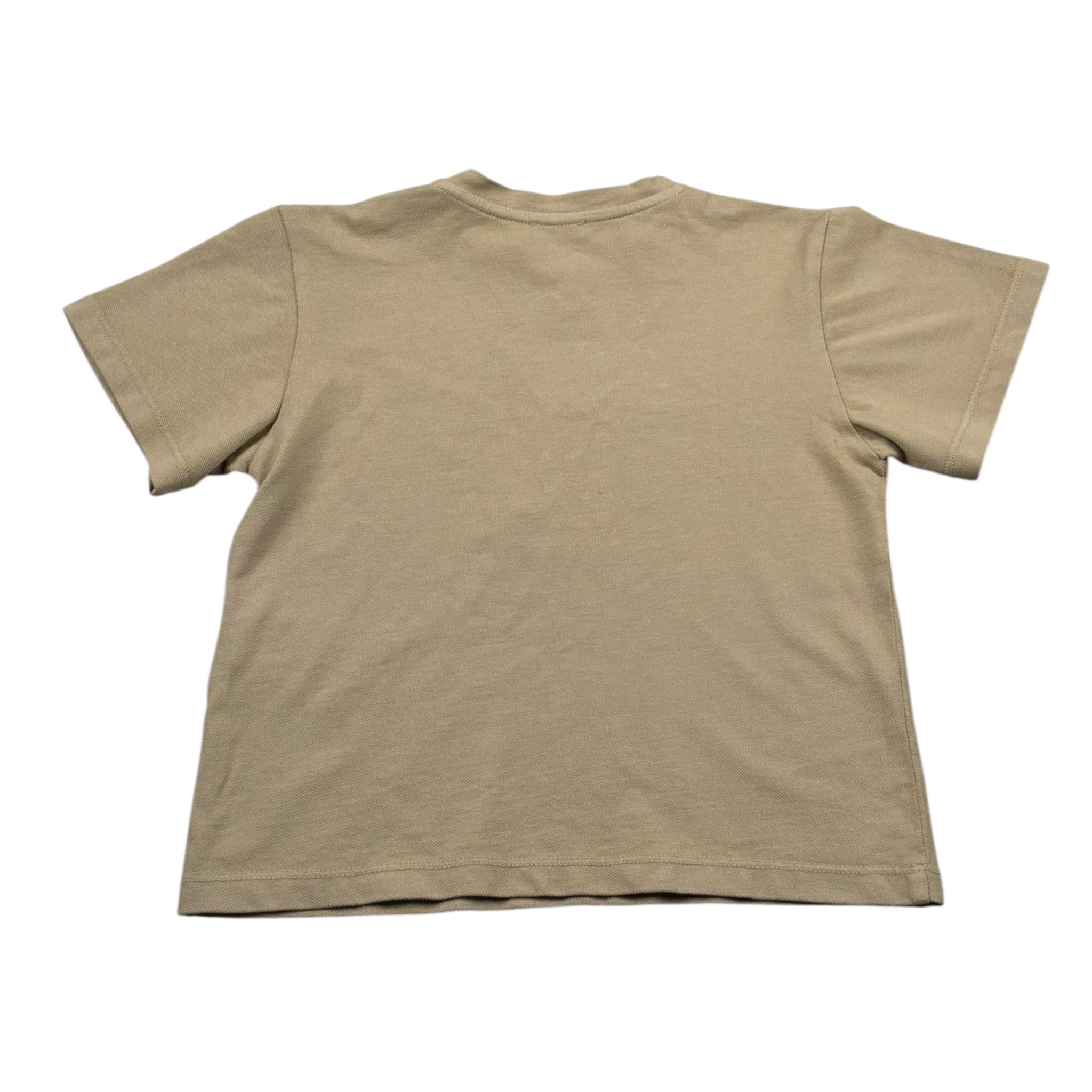 M+E' T-Shirt Girocollo tinta unita Beige per Bambino UEM0479 BEIGE M+E' 