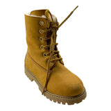 GALLUCCI stivaletto tinta unita con lacci Cammello per Bambino J01077AM CAMMELLO GALLUCCI 