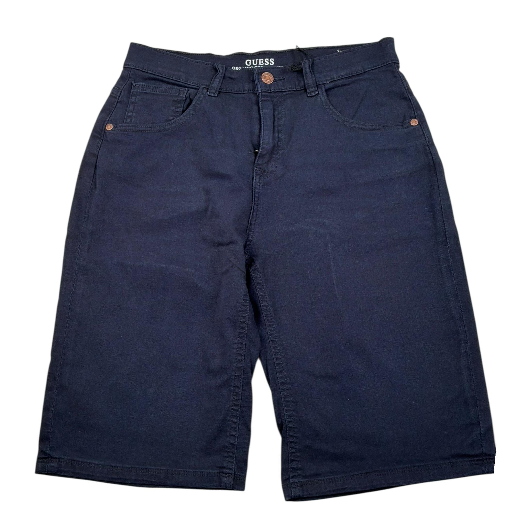 Guess Bermuda Tinta Unita con Tasche per Bambino L4RD11WE620 BLU GUESS 