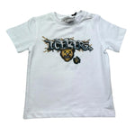Iceberg Completo 2 Pezzi T-Shirt-Bermuda per Neonato CMBICE5102B BIANCO/ROSSO ICEBERG 
