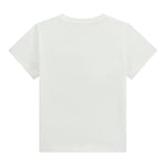 Guess T-Shirt Tinta Unita con Stampa per Neonato N5GI00K8HM4N BIANCO GUESS 