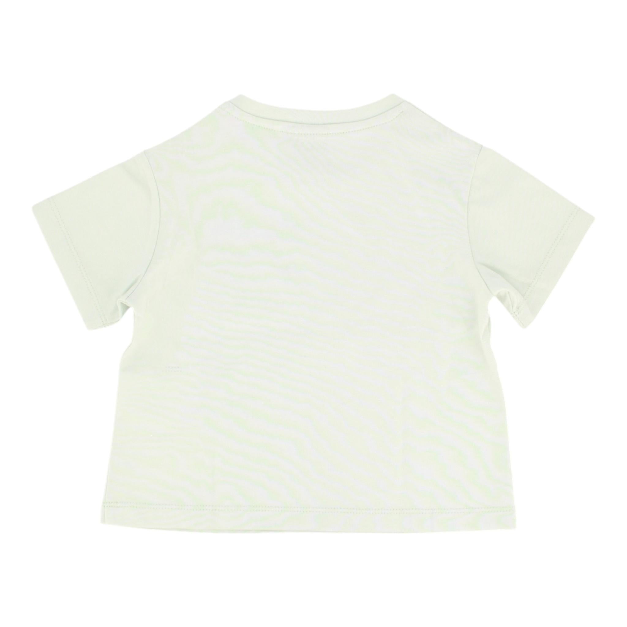 Dixie T-Shirt Tinta Unita Girocollo con Stampa per Bambina MBD1030G50 BIANCO DIXIE 