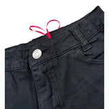 Liu Jo Short Tinta Unita con Girovita Regolabile per Bambina GA5093XX NERO LIU JO 