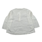 Il Gufo Camicia Manica Lunga Tinta Unita per Bambina P25CL253L6006X PANNA IL GUFO 