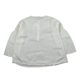 Il Gufo Camicia Manica Lunga Tinta Unita per Bambina P25CL253L6006X PANNA IL GUFO 