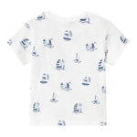 Mayoral T-Shirt Tinta Unita con Stampa per Bambino 10588 BIANCO MAYORAL 
