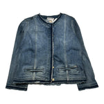 Liu Jo Giubbino In Denim tinta unita Blu per Bambina DA0138 BLU LIU JO 