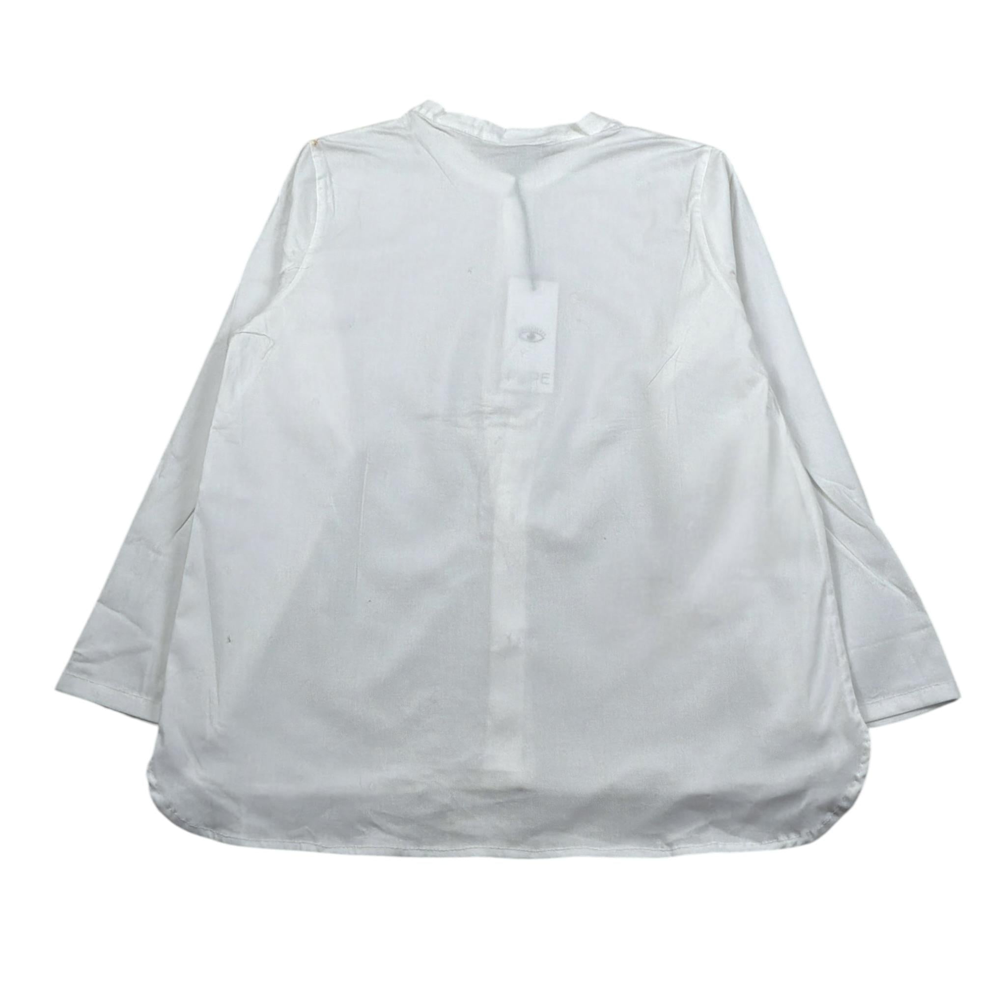 Pype Camicia Manica Lunga tinta unita Bianco per Bambino TENERIFEX BIANCO PYPE 