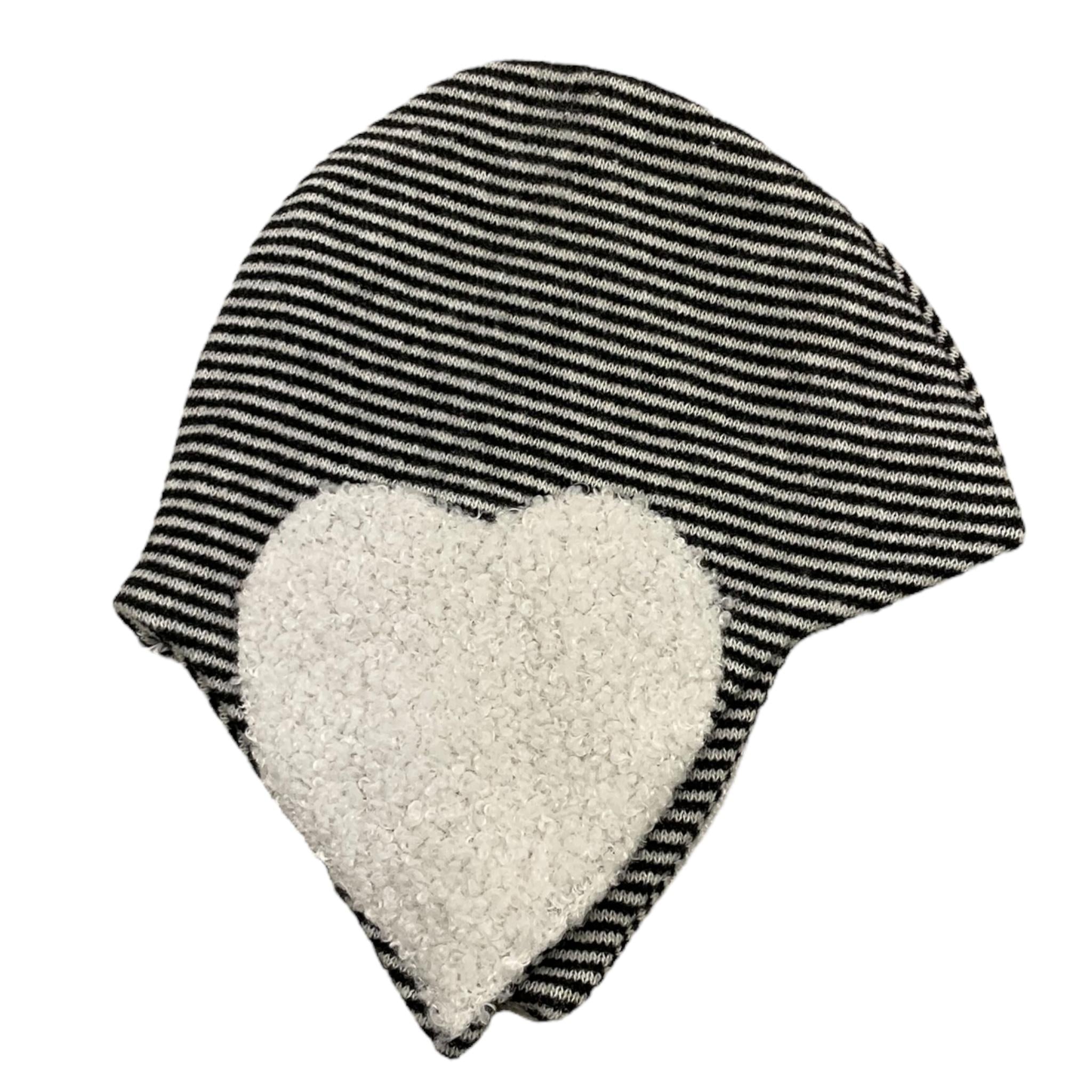 LALALU' cappello fantasia a righe Nero per Neonata CAL8N NERO LALALU' 