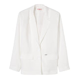 Liu Jo Giacca Tinta Unita con Bottoni per Bambina GA5029XX BIANCO LIU JO 