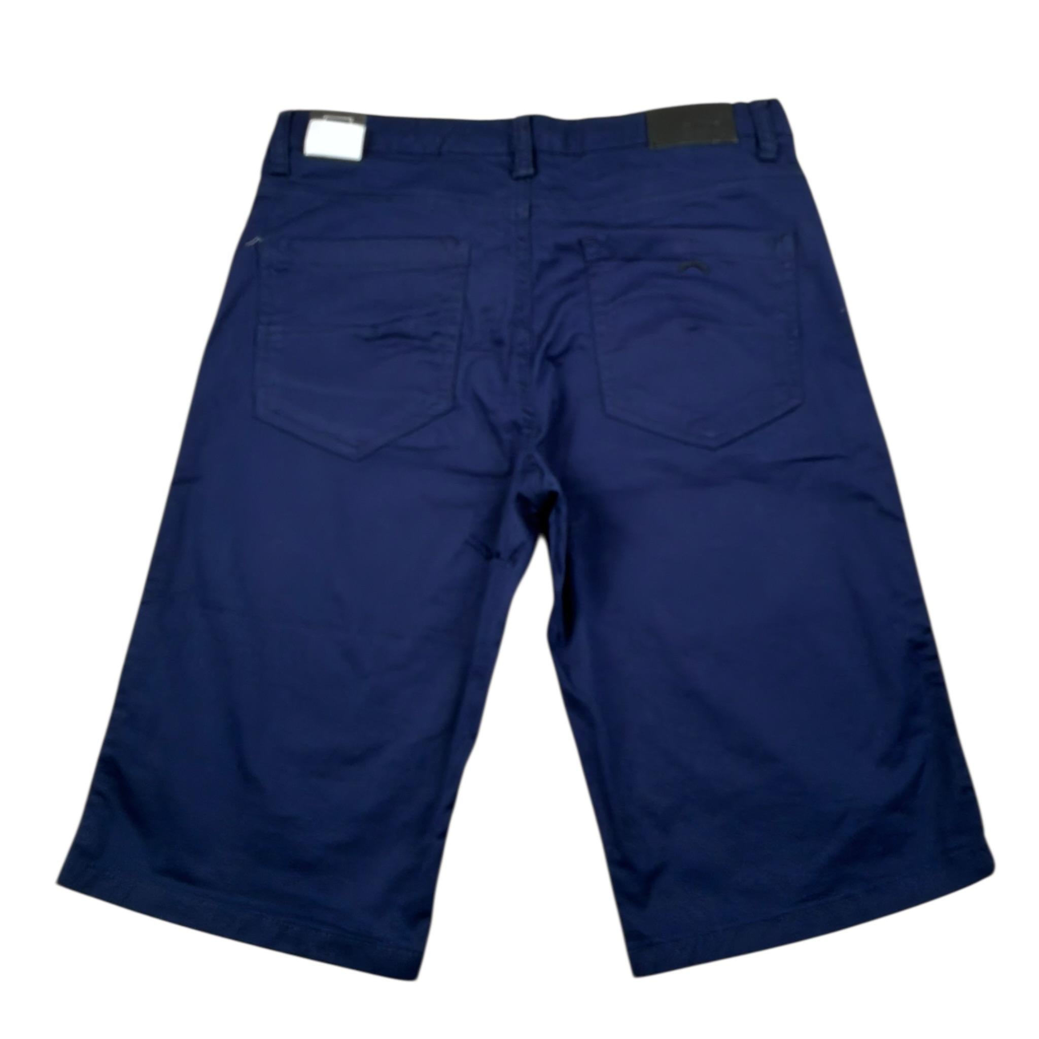 Sarabanda Bermuda Tinta Unita con Girovita Regolabile per Bambino 06623 BLU SARABANDA 