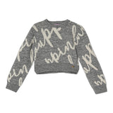 PINKO maglia tinta unita logata girovollo Grigio per Bambina F4PIJGJP019XX GRIGIO PINKO 