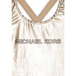 Michael Kors Costume Tinta Unita con Logo per Bambina R30427X ORO MICHAEL KORS 