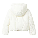 ELISABETTA FRANCHI giubbino tinta unita con cappuccio Bianco per Bambina EGGB033 BIANCO ELISABETTA FRANCHI 