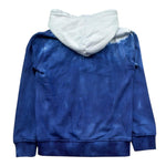 Trussardi Felpa con Zip E Cappuccio Bicolore per Bambino TBP26114FE BIANCO/BLU TRUSSARDI 