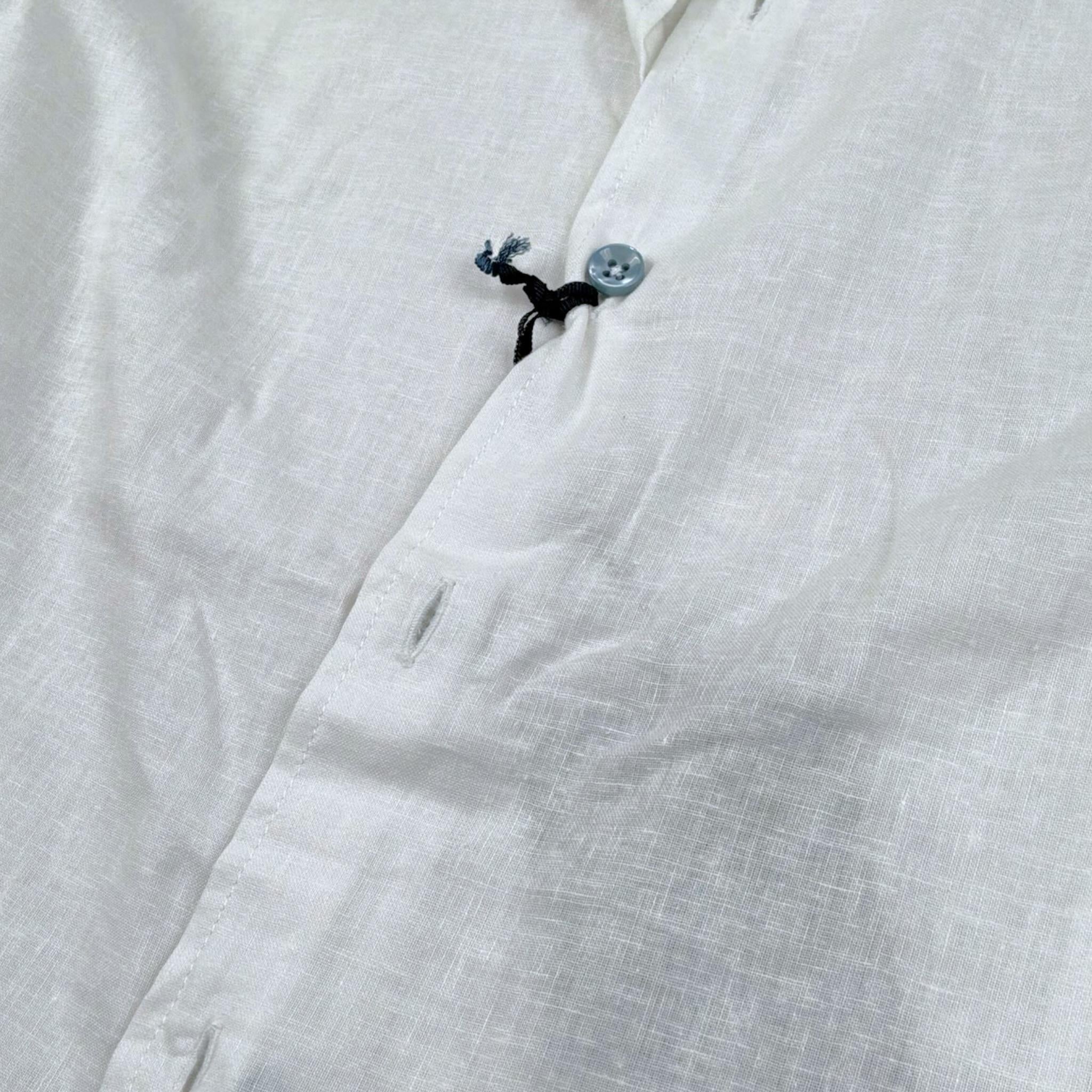 Emanuel Pris Camicia Manica Lunga Tinta Unita per Bambino ECM4169RX BIANCO EMANUEL PRIS 