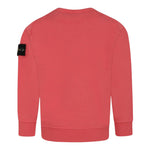 Stone Island Felpa Chiusa Girocollo Tinta Unita per Bambino K1S16610011 SALMONE STONE ISLAND 