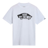 Vans T-Shirt Girocollo Tinta Unita con Stampa per Neonato VN0A3IJ1WHT BIANCO VANS 
