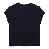 Diesel T-Shirt Girocollo Tinta Unita con Logo per Bambina J01830XXX NERO DIESEL 