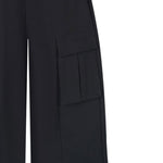 Marc Ellis Pantalone Tinta Unita Modello A Palazzo per Bambina JMJPT16475 NERO MARC ELLIS 