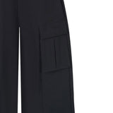 Marc Ellis Pantalone Tinta Unita Modello A Palazzo per Bambina JMJPT16475 NERO MARC ELLIS 