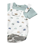 Mayoral Completo 2 Pezzi T-Shirt-Pagliaccetto per Neonato 1608 BIANCO MAYORAL 