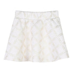 Michael Kors Completo 2 Pezzi Felpa-Gonna tinta unita Panna per Bambina R30306J PANNA MICHAEL KORS 