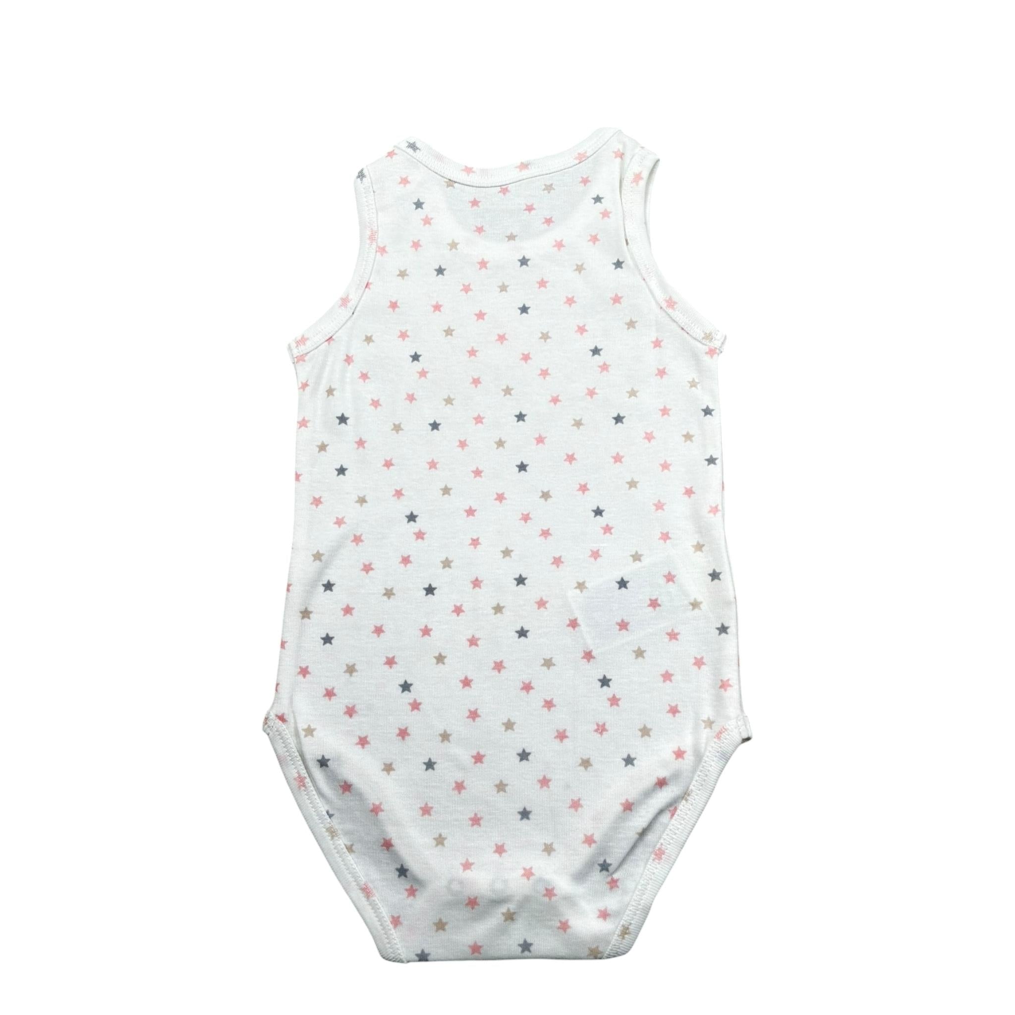 Mayoral Body Tinta Unita Giromanica con Stampa per Neonata 170666F BIANCO MAYORAL 