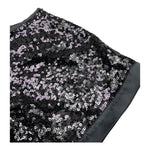 DONDUP short con paillettes tinta unita Nero per Bambina DFBE022 NERO DONDUP 