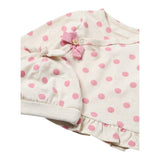 Mayoral Completo 3 Pezzi Shirt-Ghettina-Cappello Bicolore per Neonata 1531 ROSA MAYORAL 