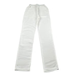 Lalalu' Pantalone Tinta Unita con Elastico In Vita per Bambino PTL40PB BIANCO LALALU' 