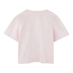Marc Jacobs T-Shirt Girocollo Tinta Unita con Stampa per Bambina W60542 ROSA MARC JACOBS 