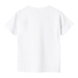 Mousse T-Shirt Girocollo con Stampa per Bambino PIKAMARIO BIANCO MOUSSE 