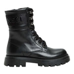 TWINSET stivaletti bassi tinta unita con lacci Nero per Bambina 242GCJ03A NERO TWINSET 