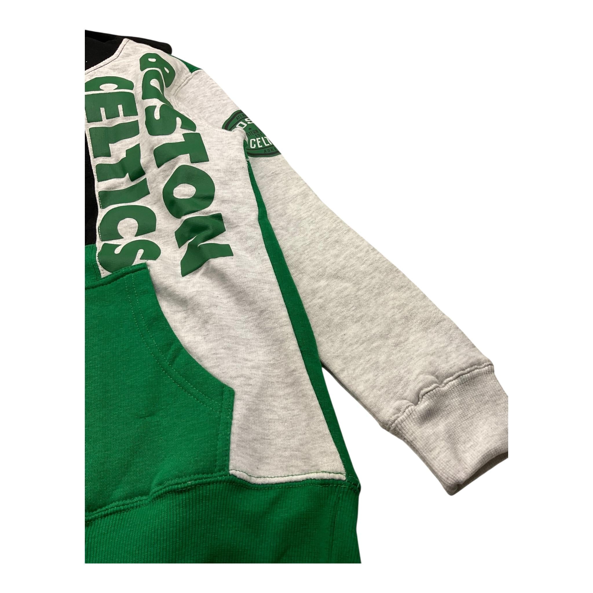 NBA felpa tricolore con stampa e cappuccio Nero per Bambino EK2B7FHCW NERO NBA 